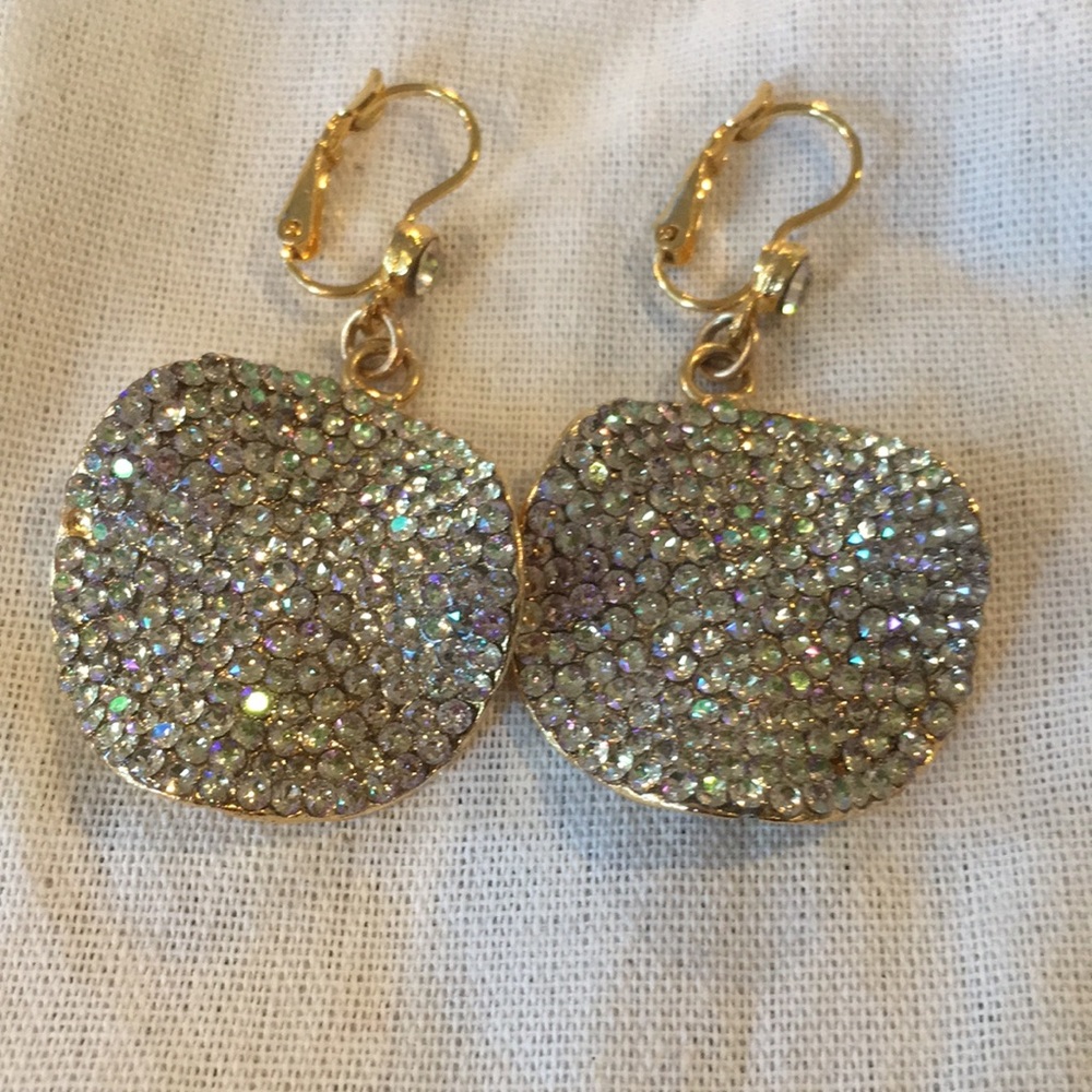 Seasonal Whispers earring 2434 clear/gold